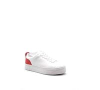 GUESS Femme Giaa5 Plat Oxford, Blanc/Orange, 35 EU