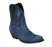 GUESS Femme Ginette Bottine, Blue Denim 420, 38 EU