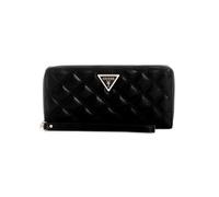 GUESS Femme Giully II SLG Large Zip Around Sac à Main, Noir, Taille Unique