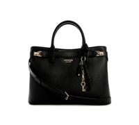 Guess Sac à main Gregoria Large Girlfriend Satchel Femme, Noir, Taille unique