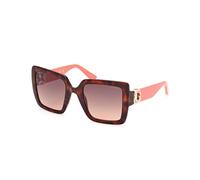 Guess Femme GU00103 52F Lunettes de soleil Injecté Carré Normale Ombré