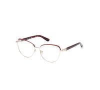 Guess Femme GU2982 071 Montures optiques Métal Bordeaux Ronde Normale