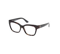 Guess Femme GU50233 52 Montures optiques Acétate Havane Carré Normale
