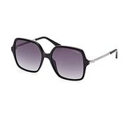 GUESS Femme GU7845 Lunettes de Soleil, Shiny Black, 57