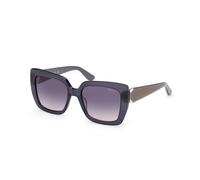 Guess Femme GU7889 20B Lunettes de soleil Acétate Gris Fumée Carré Normale Ombré