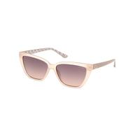Guess Femme GU7919 57F Lunettes de soleil Injecté Beige Marron Cat Eye Normale Ombré