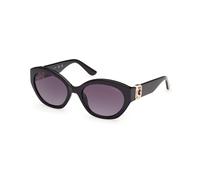 Guess Femme Guess GU00104 01B Lunettes de soleil Injecté Noir Gris Ronde Normale Ombré