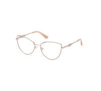 Guess Femme Guess GU2954 059 Montures optiques Métal Beige Cat Eye Normale