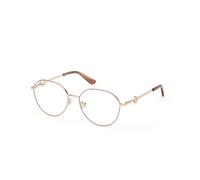 Guess Femme Guess GU50348 059 Montures optiques Métal Beige Ronde Normale
