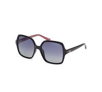 Guess Lunettes de soleil GU7921-H Femme Noires brillantes Polarisées 57