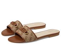 GUESS Femme Hammi Sandale, Brown Multi 210, 39 EU