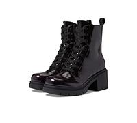 GUESS Femme Juel Bottine, Rouge Noir 610, 37.5 EU