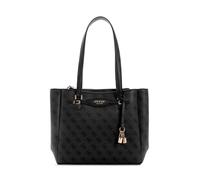 GUESS Femme Katya Multi Compartment Tote Sac à Main, Logo Charbon, Taille Unique