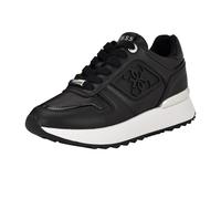 GUESS Femme Koyaa Basket, Noir et Blanc Logo 001, 38.5 EU