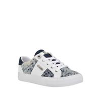 GUESS Femme Loven Basket, Blanc Bleu 171, 38.5 EU