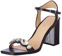 Guess Femme Maliny Footwear Dress Sandal, Noir, 35 EU