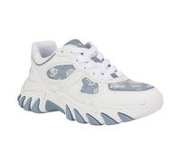 GUESS Femme Norina Basket, White Blue 142, 42 EU