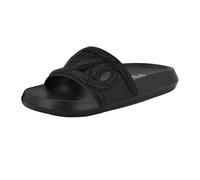 GUESS Femme Payca Sandale Glissante, Black Rhinestone 001, 39.5 EU