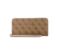 Guess Portefeuille Laurel II SLG Femme Grand zippé Latte Logo