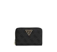Guess Femme Portefeuille Zip Around Laurel Ii Slg Med Zip Around Noir Anthracite