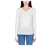 Guess, Femme, Pulls, Blanc, Taille: 40 FR Pull V-cou
