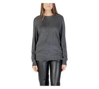 Guess, Femme, Pulls, Gris, Taille: 40 FR Jamaar Crewneck Stitched Sweater