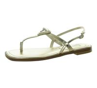 GUESS Femme Rainey Sandale Plate, Or 710, 40 EU