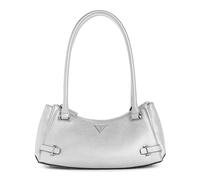 GUESS Femme Rosalba Top Zip Shoulder Bag Sac à Main, Argent, Taille Unique