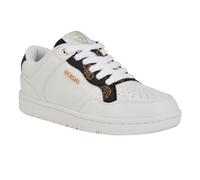 Guess Femme Rubinn Basket, Blanc Marron 141, 37.5 EU