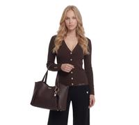 Guess Sac à bandoulière Melody 2 en 1 Femme Marron 34 cm