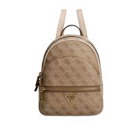 Guess Sac à dos Manhatten II – pour femme 26 cm beige, Latte Logo