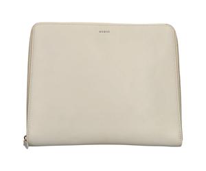 Guess, Femme, Sacs, Beige, Taille: ONE Size Serviette en cuir