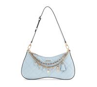 Guess, Femme, Sacs, Bleu, Taille: ONE Size Quilted Flap Shoulder Bag