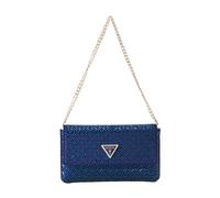 Guess, Femme, Sacs, Bleu, Taille: ONE Size Zalina Flap Clutch