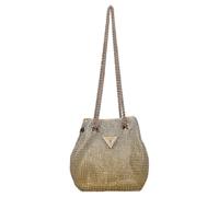 Guess, Femme, Sacs, Jaune, Taille: ONE Size Zalina Rhinestone Mini Bucket Bag
