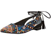 Guess Femme Sevita Ballerines, Bleu (Dark Blue Blue), 39 EU