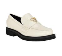 GUESS Femme Shatha Mocassin, Ivoire, 42.5 EU
