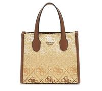 GUESS Femme Silvana 2 Compartment Mini Tote Fourre-Tout, Logo Cognac, Taille Unique