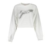 Guess, Femme, Sweatshirts et sweats à capuche, Blanc, Taille: 46 FR SweaT-shirt à col rond