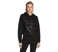 Guess, Femme, Sweatshirts et sweats à capuche, Noir, Taille: 36 FR Sweat à Capuche Essentiel
