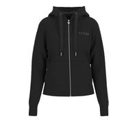 Guess, Femme, Sweatshirts et sweats à capuche, Noir, Taille: 38 FR Felpa Cappuccio Scuba