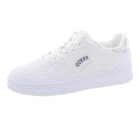 GUESS Femme Sybela Basket, Blanc argenté 143, 11