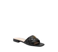GUESS Femme Tameli Sandale Plate, Noir 001, 40 EU
