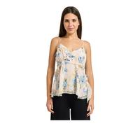 Guess, Femme, Tops, Multicolore, Taille: 38 FR Haut à Imprimé Floral avec Volant