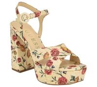 GUESS Femme Vallenn Sandale, Floral Naturel 111, 37 EU