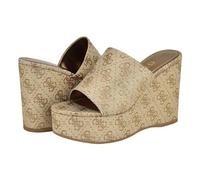 GUESS Femme Yenise Sandale cale, Or 710, 38.5 EU