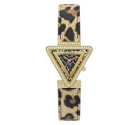 GUESS Femmes Analogique Quartz Montre avec Bracelet en Cuir GW0504L3