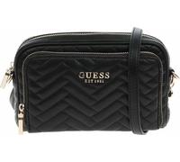 Guess Femmes Crossbody Sac à bandoulière ANNING Noir Similicuir-