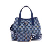 GUESS Femmes G Wave Tote Mini Sac de Transport, Logo Bleu, Taille Unique