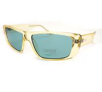 GUESS Femmes Lunettes de Soleil Cristal Ambre avec Vert CAT.2 Verres GU8231 41V